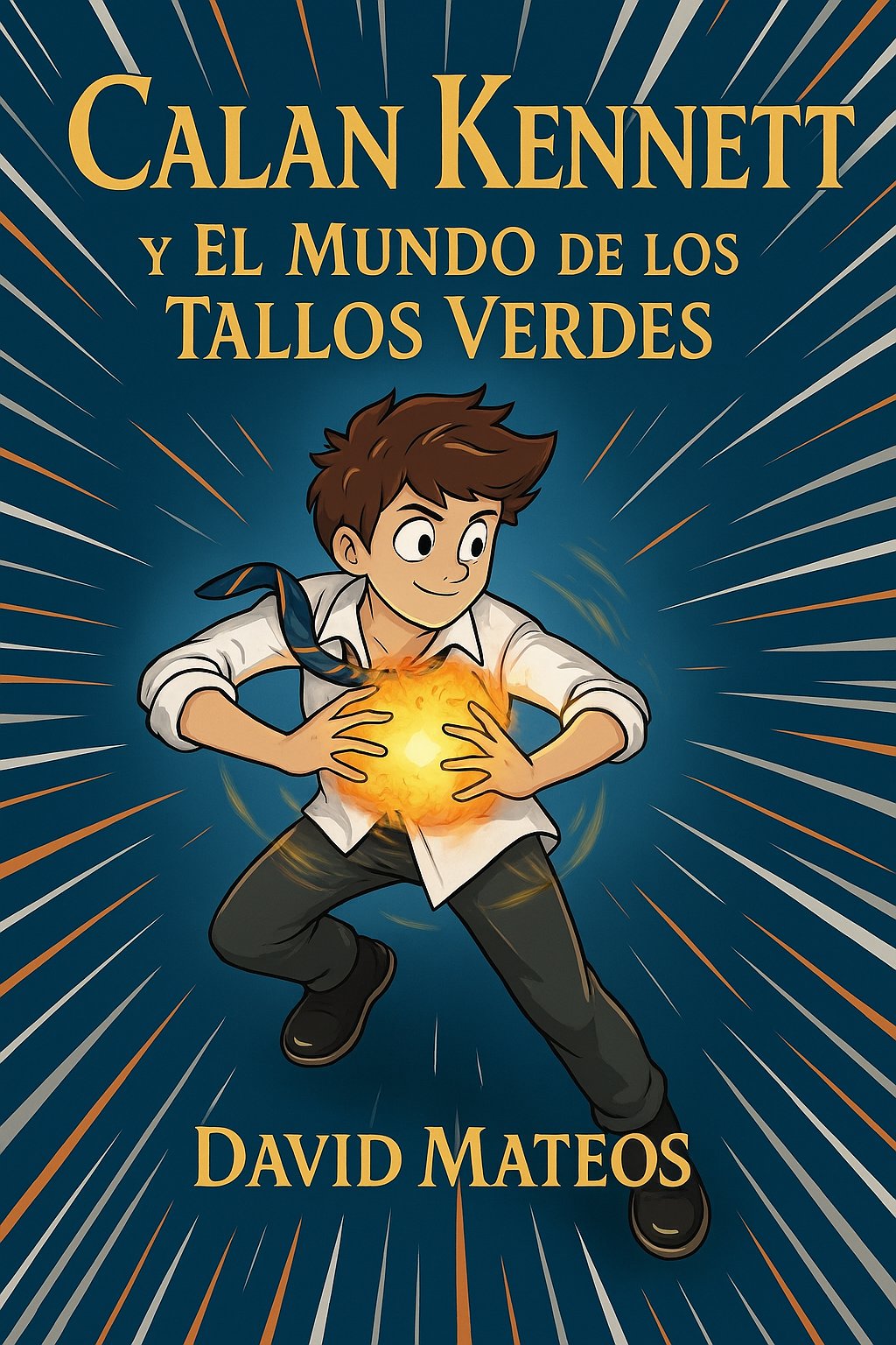 Portadas de los libros de David Mateos - saga Calan Kennett